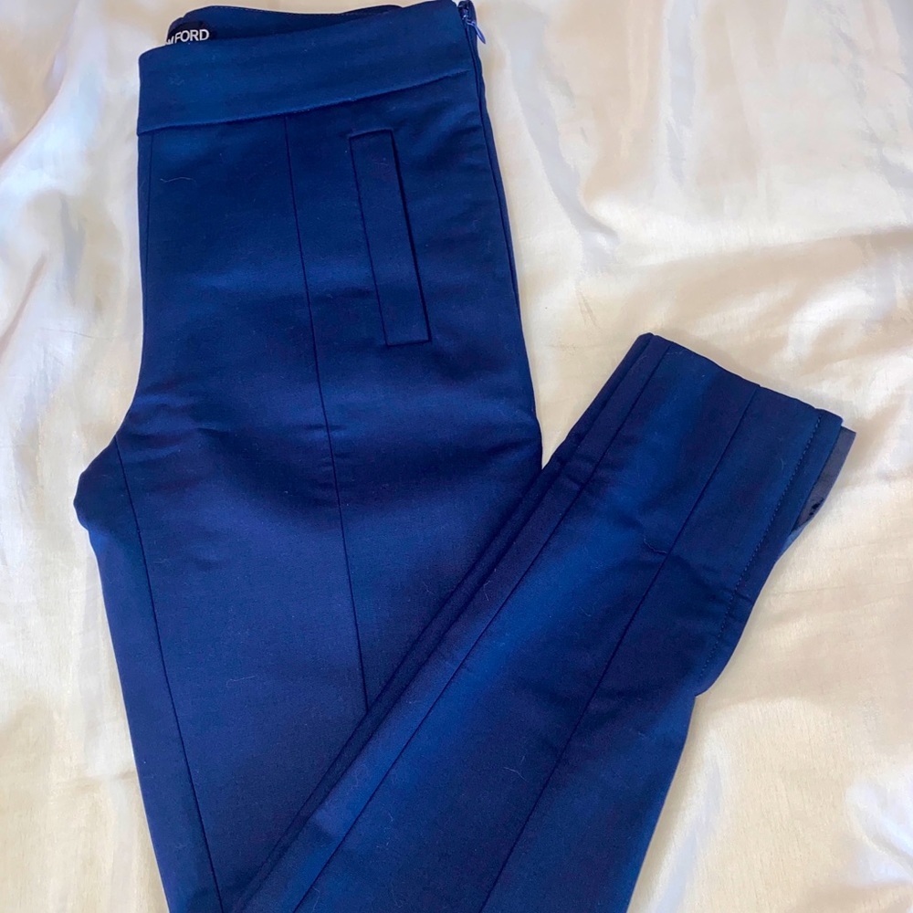 Tom Ford navy women’s pleated slacks size 38